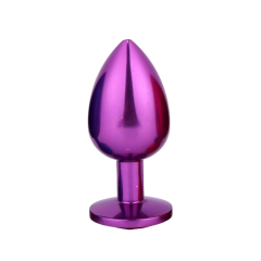 Dildo Metalic Rosy Large Pink Diamond Sex Shop Love