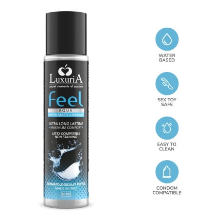 Lubrifiant Luxuria Feel Aqua Ml Sex Shop Love