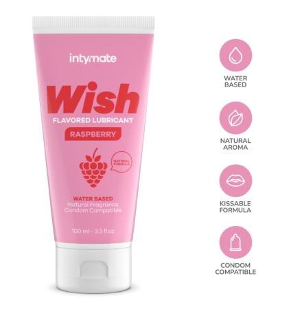 Lubrifiant Intymate Wish Raspberry 100ml Sex Shop 4Love