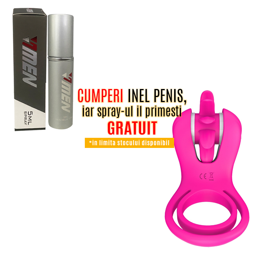 Inel Penis Licking Si Spray Intarziere Gratis Sex Shop 4Love