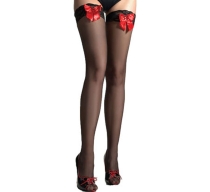 eross-ciorapi-red-bow-xs-l-black