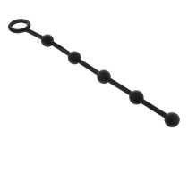 bile-anale-silicone-chain-black